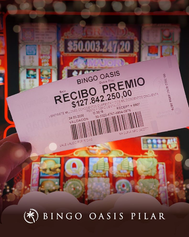 El afortunado apostador obtuvo uno de los premios más altos entregados por el Bingo Oasis.&nbsp;