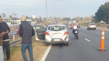 KM. 46.El accidente produjo importantes demoras en el tránsito.&nbsp;