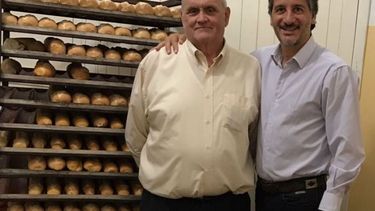 EL 3 Y EL 1. Omar Boragno y Walter Roldán..