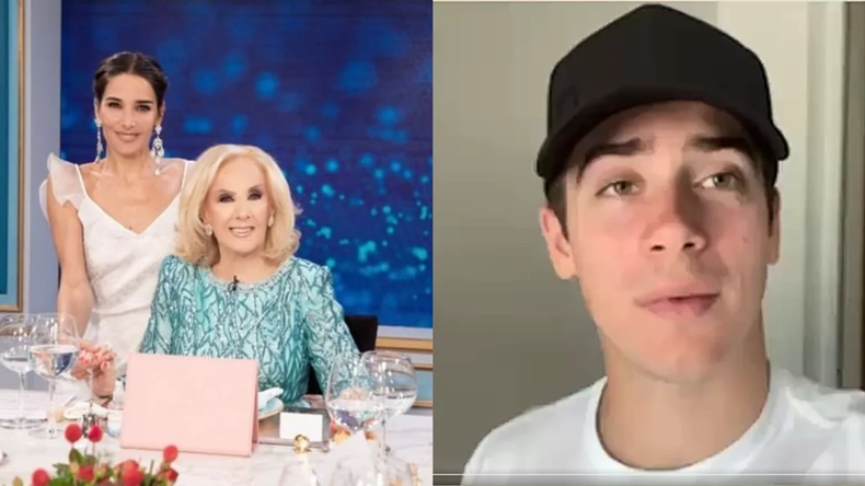 SIN ALMUERZO. Franco Colapinto pidió disculpas al programa por no poder asisitir.