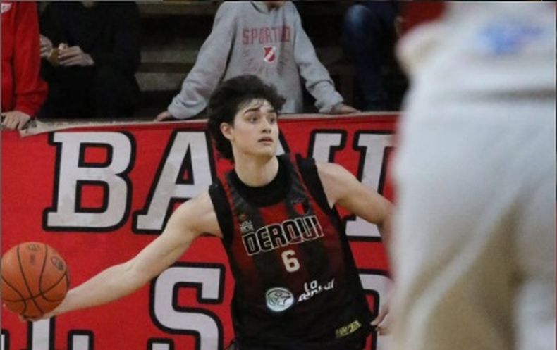 Ignacio Floriani (18pts) fue una de las figuras de Derqui en River.
