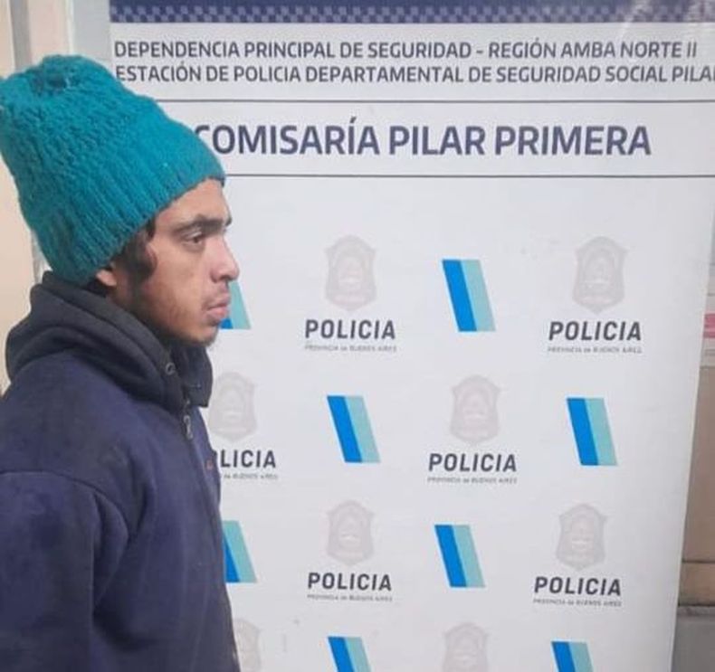 ESPOSADO. El joven fue detenido en una vivienda en donde se encontraron algunos de los elementos sustraídos en el hogar.&nbsp;