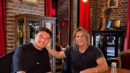 Luis Ingolotti en las filas de Claudio Caniggia.