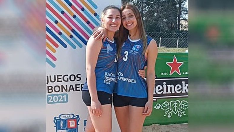 CAMPEONAS. Castelli y Caminata estarán en la final provincial de la categoría Sub 18..