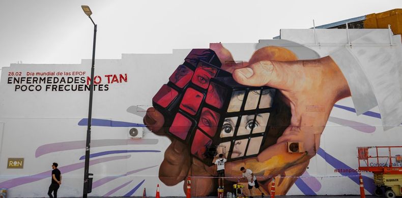 Mural del artista urbano Martín en Villa Crespo para concientizar sobre las EPOF. (Clarín)..jpg