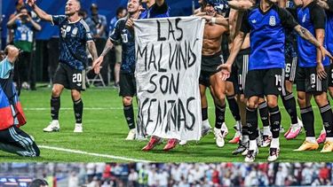 la casa blanca respaldo a los futbolistas argentinos que mostraron la bandera de las malvinas