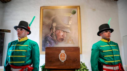Los restos del Sargento Juan Bautista Cabral regresaron a Saladas después de 212 años