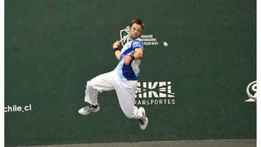 SUBCAMPEÓN. Andreasen perdió la final del Mundial de Chile, en la categoría Goma individual..