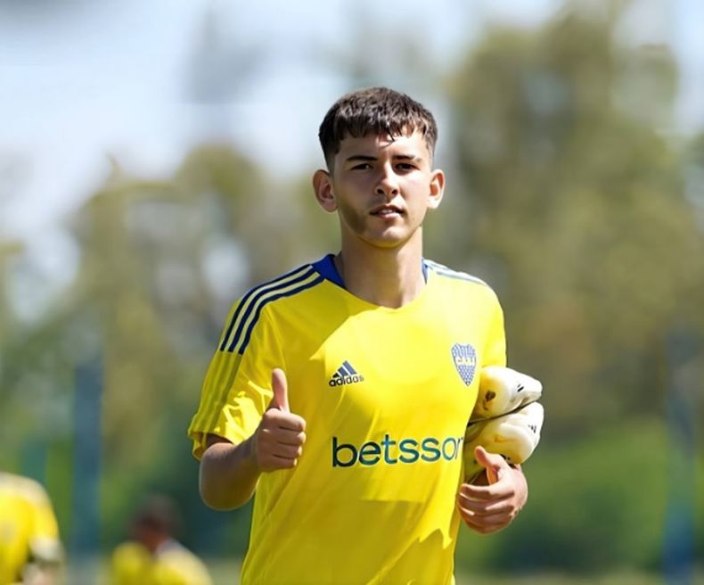 PRETEMPORADA. Camilo Rey Domenech se sumó este jueves al primer día de entrenamiento de Boca.