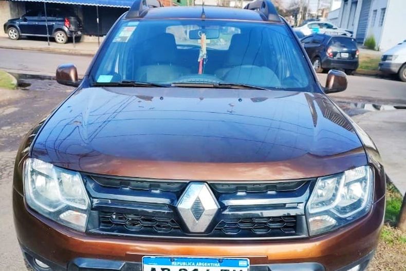 El Renault Duster secuestrado en Del Viso.