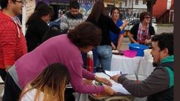 Olla popular por la educación en Astolfi