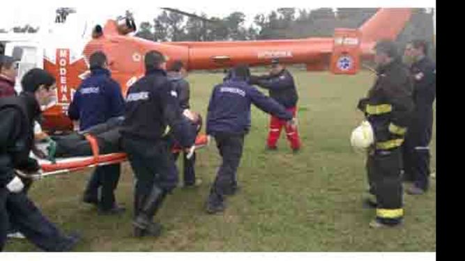 Con el entrenamiento, los Bomberos se preparan para afrontar situaciones límite..