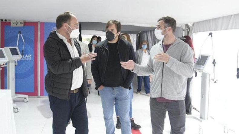 RESPIRADORES. El fin de semana se sumaron 12 camas para pacientes críticos en Del Viso..