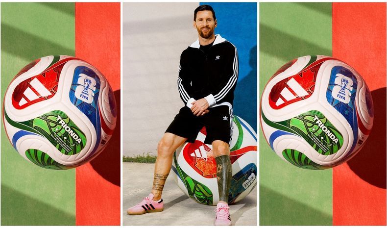 TRIONDA, la pelota oficial del Mundial 2026. (FIFA).