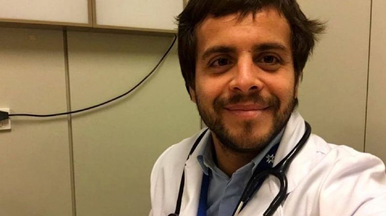 EN PRIMERA PERSONA. Roiter está viviendo el drama de la pandemia en carne propia..