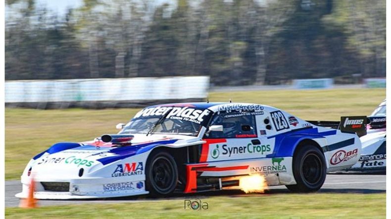 El Chevrolet de Santilli. (FOTO: Damián Barischpolski)..