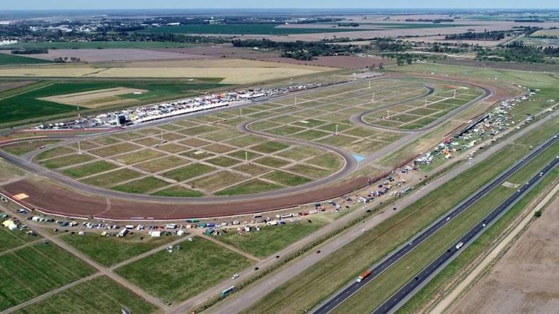 El autódromo de San Nicolás será la gran burbuja del TC en el regreso..