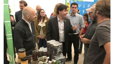 FERIA. Los puestos atenderán de lunes a sábados, de 8 a 15. .