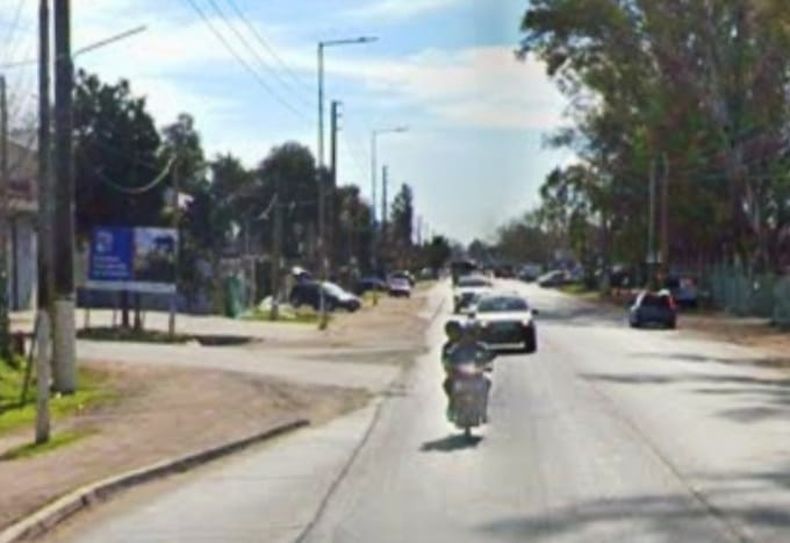RUTA 26 Y BRASIL. Lugar donde ocurrió el accidente fatal.&nbsp;