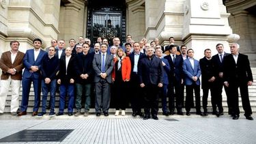 SIN GRIETA. Intendentes de todos los partidos, en tribunales..