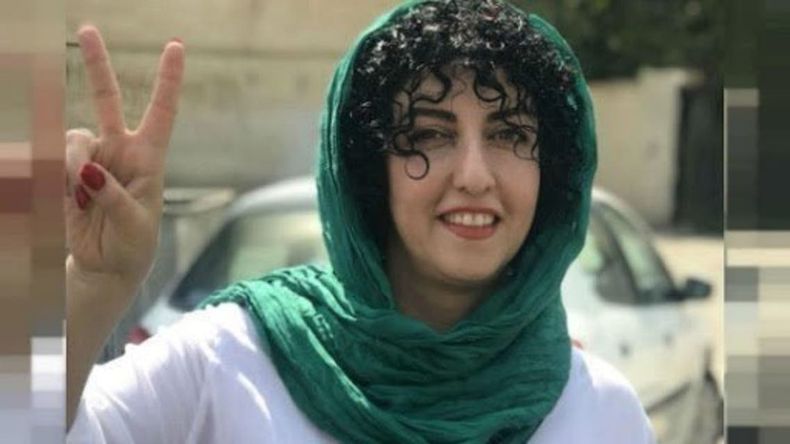 Narges de 51 años está bajo prisión por el régimen iraní. (niacouncil.org)..jpeg