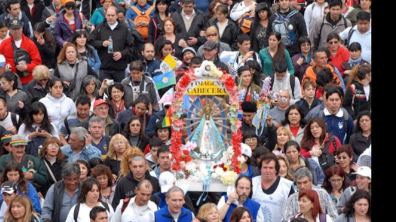 Cada año, un millón de fieles llegan hasta Luján..