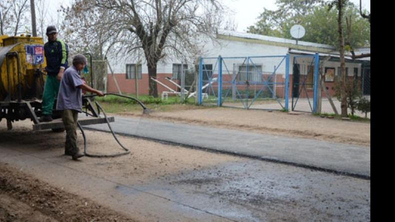Las obras alcanzaron a las calles Lennox y Esperanza..