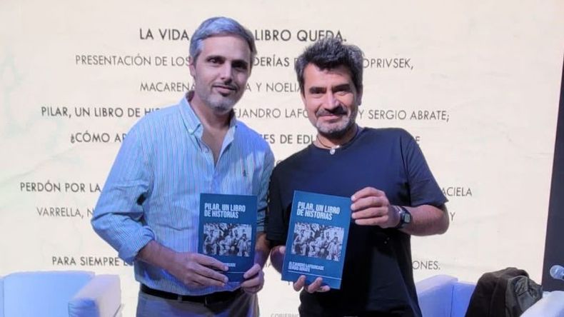 Lafourcade y Abrate, en la Feria del Libro..