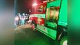 Intervino personal de Bomberos de Presidente Derqui.  Intervino personal de Bomberos de Presidente Derqui.