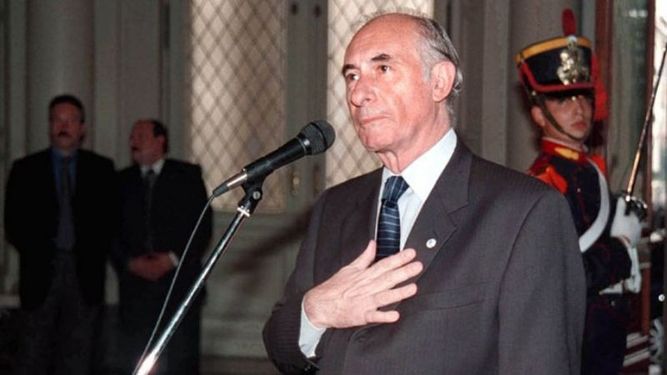 De la Rúa evoluciona lenta pero favorablemente