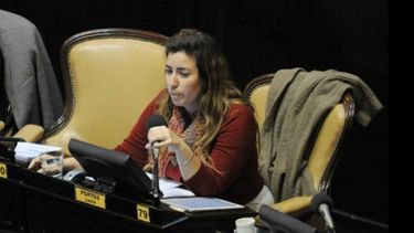 Lucía Portos, autora de la iniciativa..