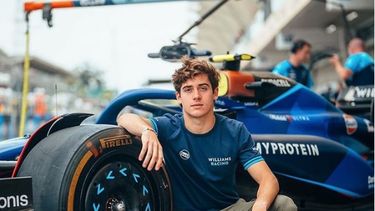 Franco Colapinto: “Voy a dar lo mejor que pueda”.