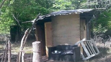 ESCENARIO. La casilla en donde se habría ocultado el agresor..