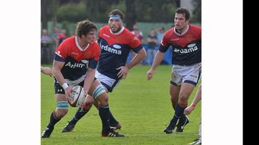 Patricio Ballesteros apoyó un try clave en Del Viso..