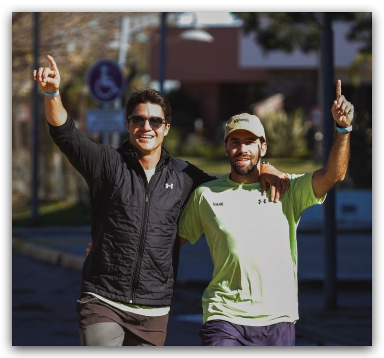 Luca Magnasco y Alejo Gonzales Chaves, fundadores de Kiwell.