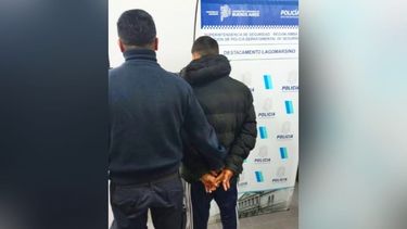 El agresor fue detenido en las inmediaciones de su domicilio en Lagomarsino.&nbsp;