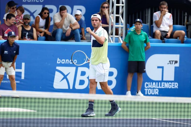 Rodríguez Taverna llegó hasta las semifinales en el Challenger de Brasilia.