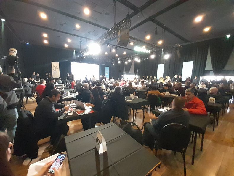 La ronda de negocios colmó uno de los pabellones de la feria.