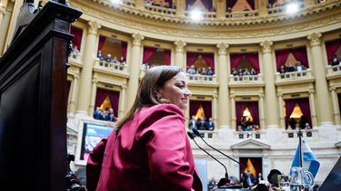 Cecilia Moreau, presidenta de la Cámara de Diputados de la Nación. &nbsp;