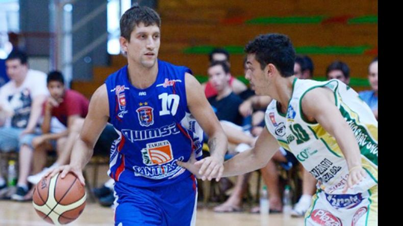 Demián Schleider (Infoliga). Treise tuvo una actuación superlativa en el 2º tiempo, al anotar todos sus puntos..