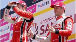 Matías Rossi, en el podio..