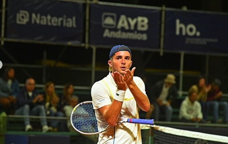 Rodríguez Taverna será uno de los integrantes del cuadro principal del ATP Challenger Tour.