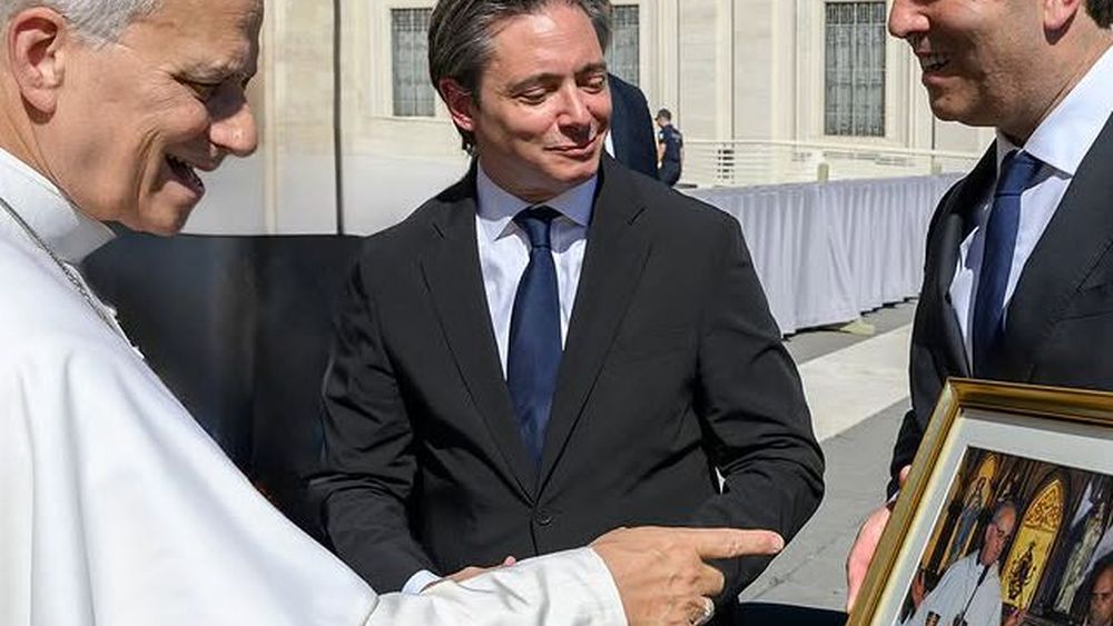 El intendente de Luján, Leonardo Boto, se reunió con el Papa León XIV en el Vaticano