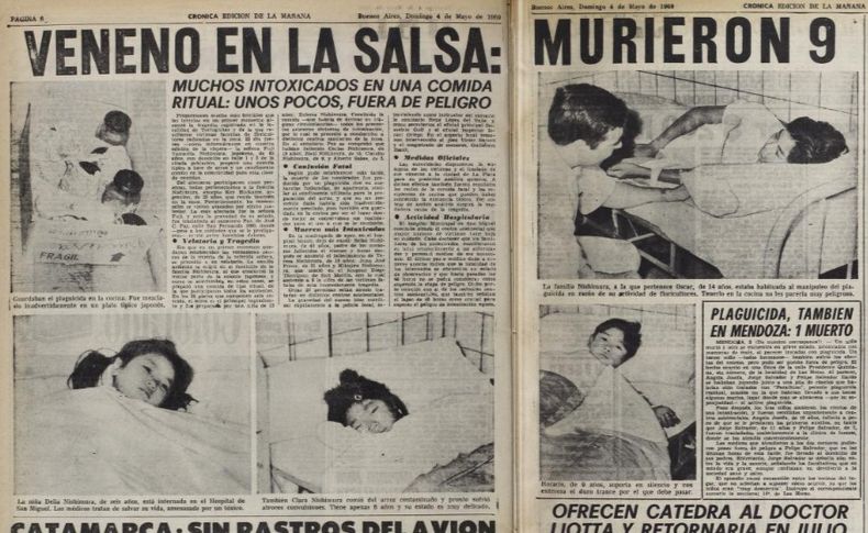El diario Crónica siguió de cerca la tragedia de los japoneses de Tortuguitas.