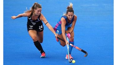 SELECCIÓN. Toccalino es una de las nuevas jugadoras que integran Las Leonas..