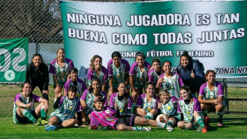 Las chicas de Deportivo Somra..