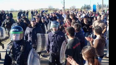 El mes pasado los trabajadores bloquearon los accesos al Parque Industrial..