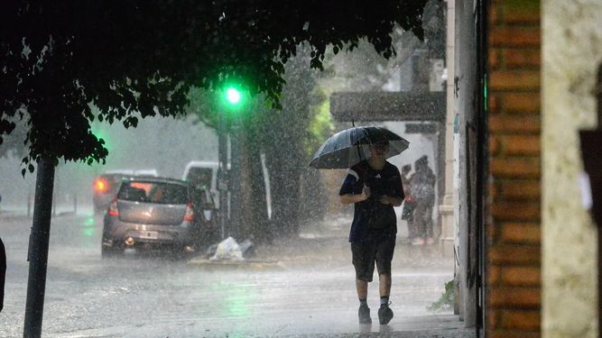 Las lluvias más intensas podrían producirse entre las 20 y la 1 de la mañana.&nbsp;