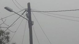 Un mes después volvió la luz a El Manzanar