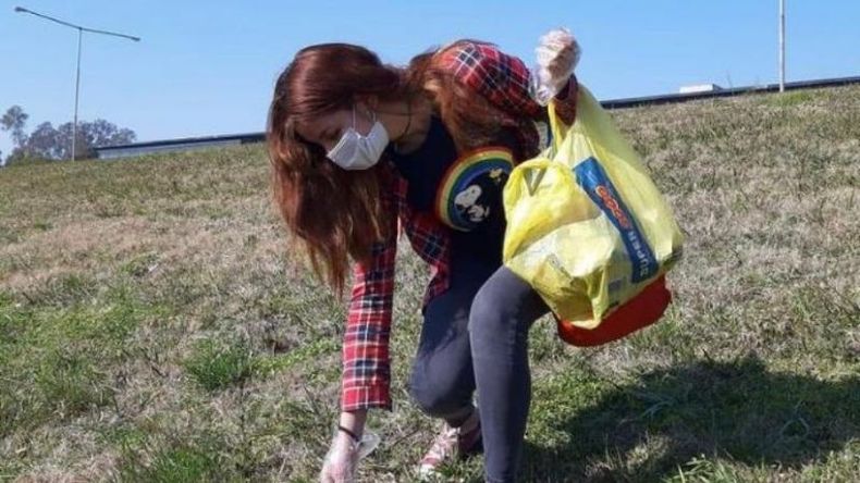 La Reina de Pilar, Belén Obregón, es una de las impulsoras de la campaña. .